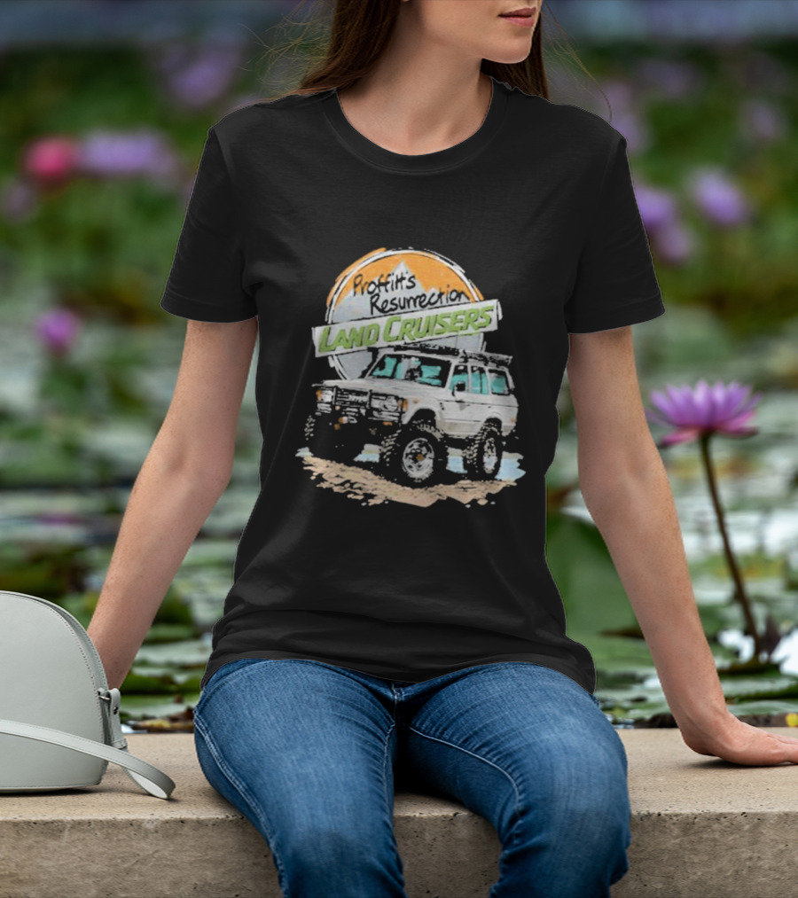 Land Cruisers Profits Resurrection Adventure Vintage Driving Scene T-Shirt