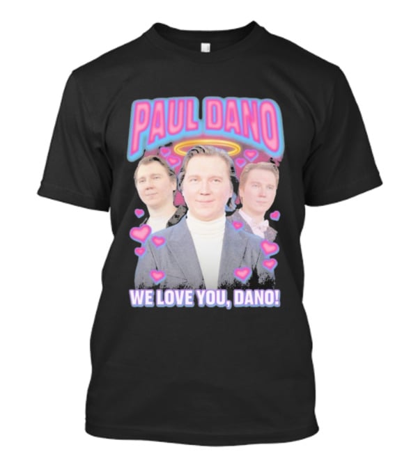 Paul Dano Halo Hearts We Love You Dano T-Shirt