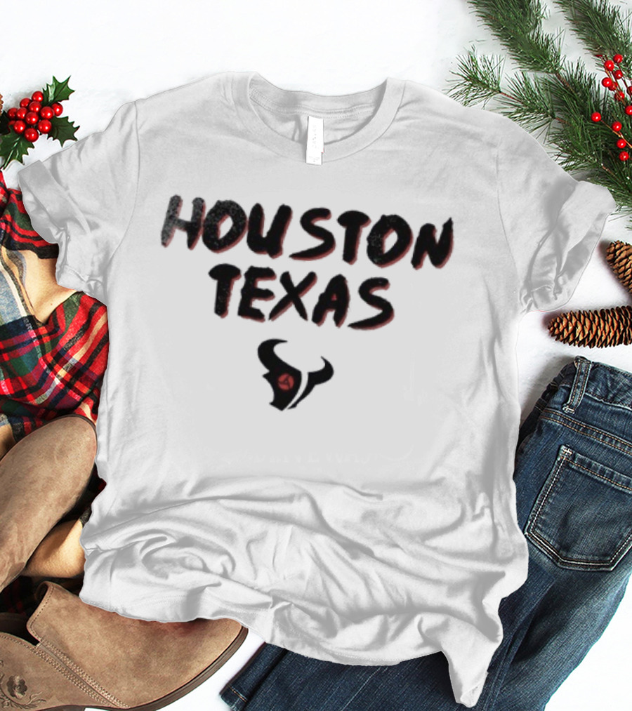 Houston Texas X Naruto Uchiha Itachi Mangekyo Sharingan Combination T-Shirt