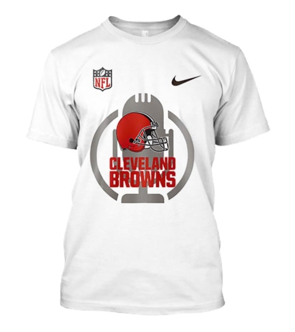 Cleveland Browns Nike NFL Red Helmet Collaboration T-Shirt