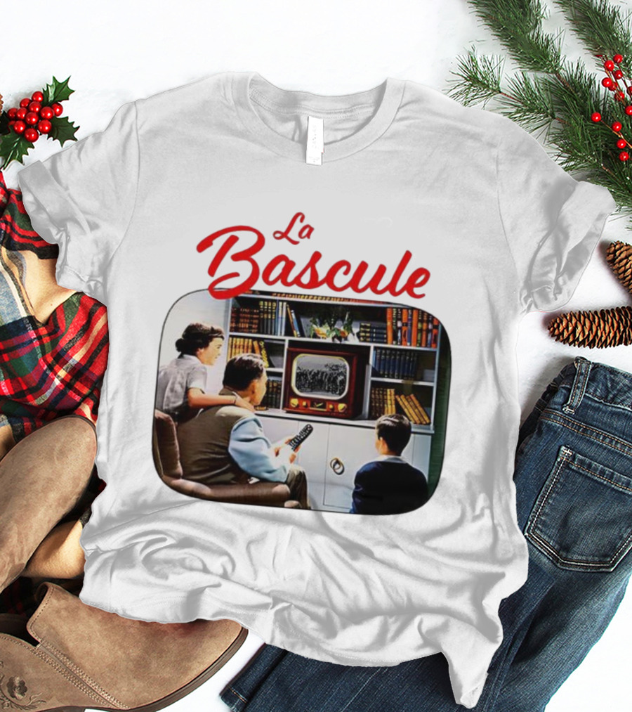 La Bascule Retro Family Ing Television Scene T-Shirt
