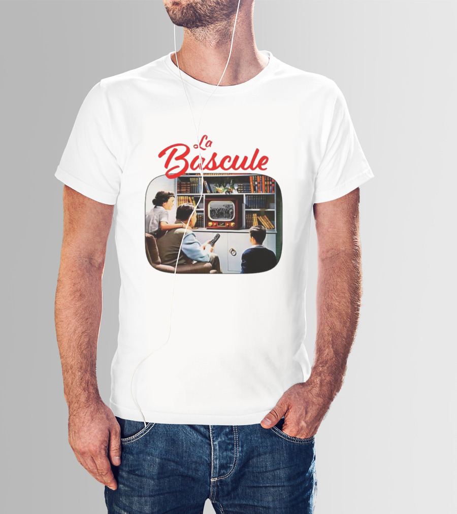 La Bascule Retro Family Ing Television Scene T-Shirt