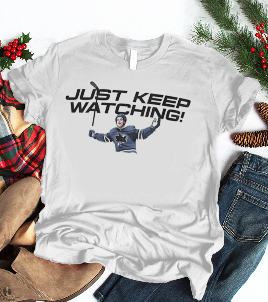 Tate McRae San Jose Sharks Just Keep Ing T-Shirt