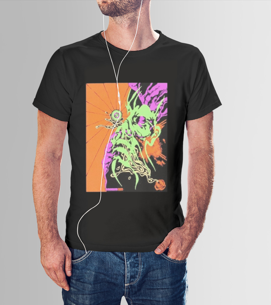 Viagra Boys Imploding Consciousness Psychedelic Creature Vortex T-Shirt