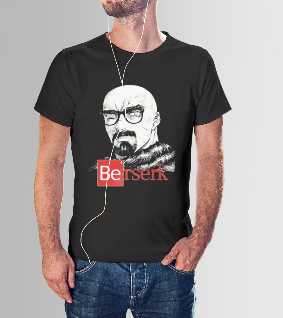 Breaking Bad Walter White Berserk Fusion T-Shirt