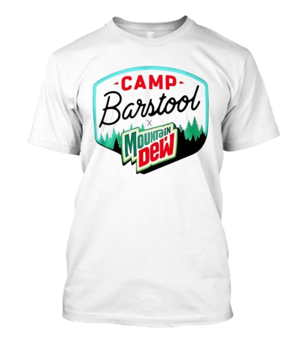 Camp Barstool Mountain Dew T-Shirt