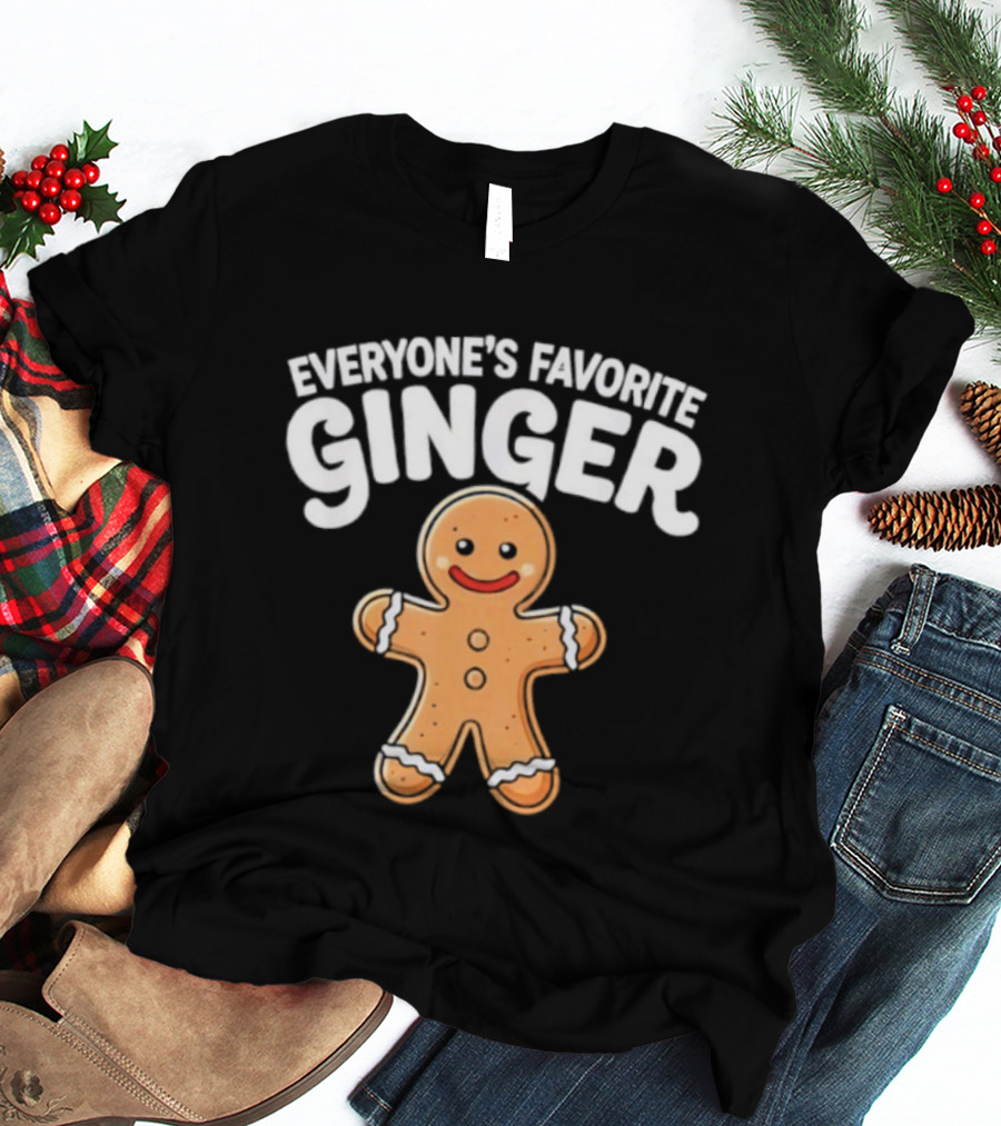 Everyone’s Favorite Ginger Gingerbread Man T-Shirt