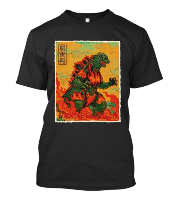 Burning Godzilla 30th Anniversary Scene Godzilla Vs. Destoroyah T-Shirt