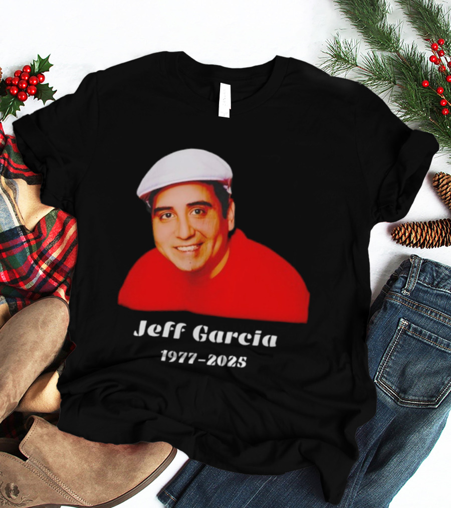 Jeff Garcia 1977-2028 Memorial Tribute Voice Actor T-Shirt