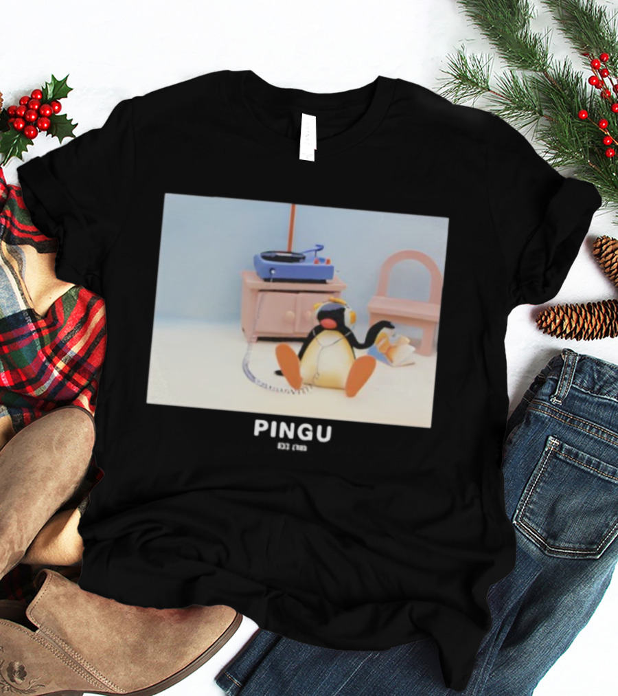Pingu Chill 1986 Retro Music Vibes T-Shirt