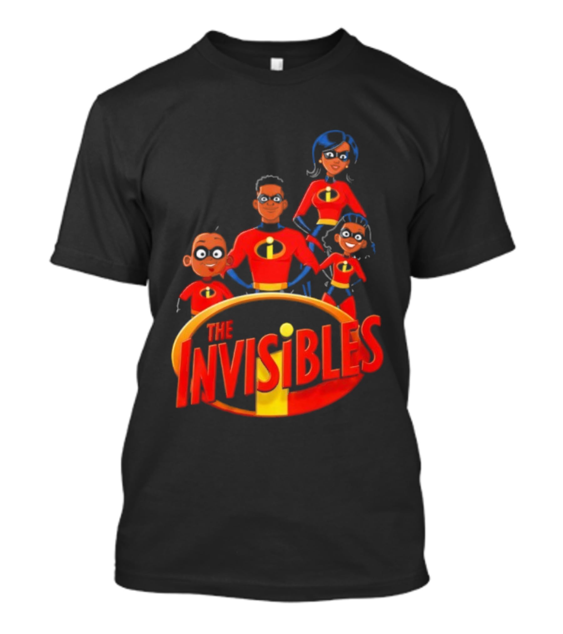 The Invisibles Characters The Incredibles Parody Superhero Family T-Shirt