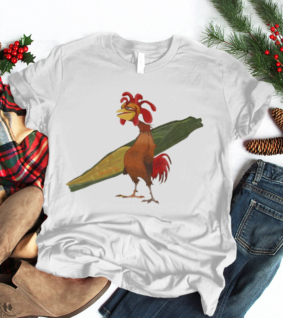 Chicken Joe Surf's Up Movie Character Funny Surfboard T-Shirt