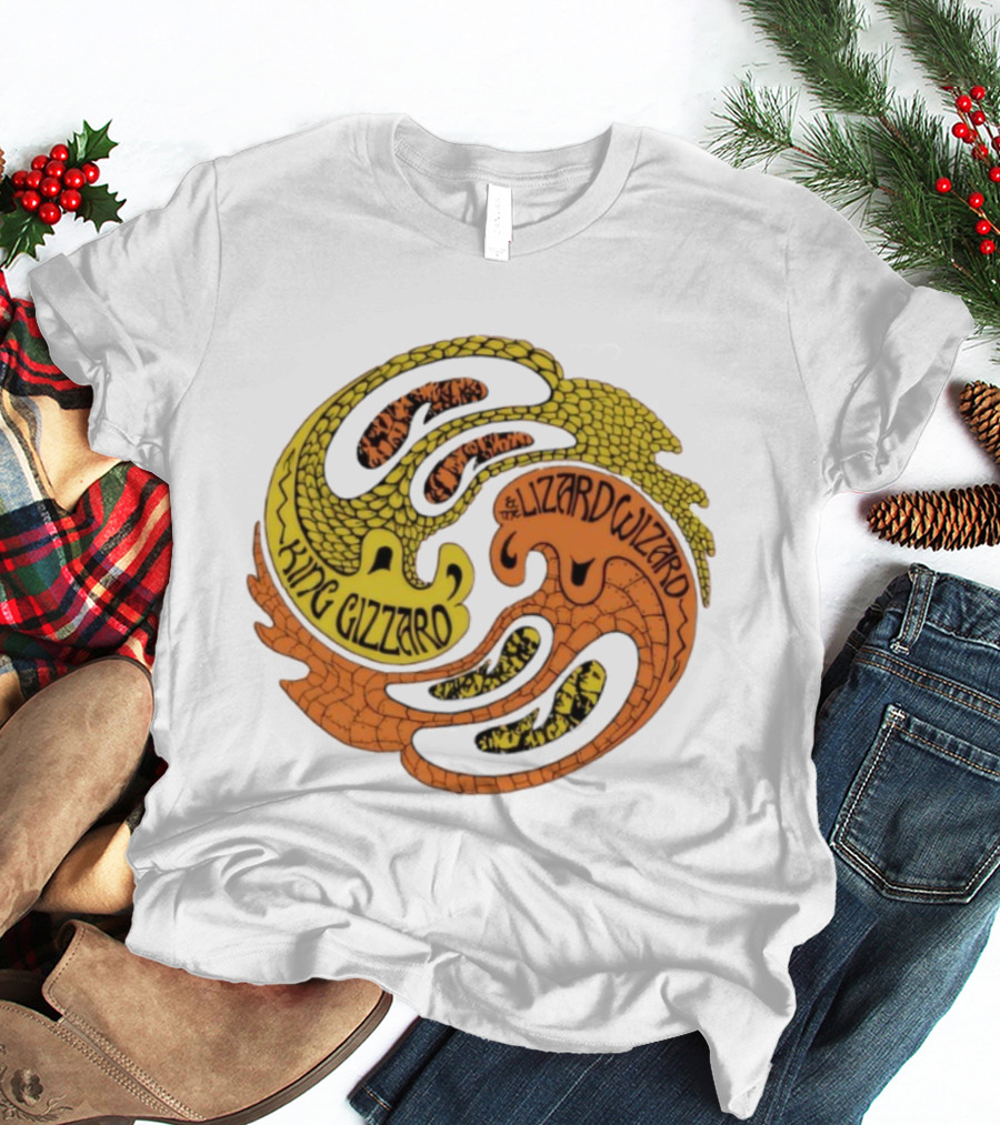 King Gizzard Lizard Wizard Psychedelic Dragon Circle T-Shirt