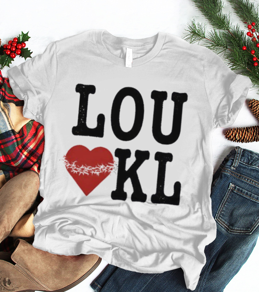 Knocked Loose Heart LOU KL Red Love T-Shirt