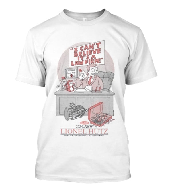 Lionel Hutz I Can’t Believe It’s A Law Firm The Simpsons T-Shirt