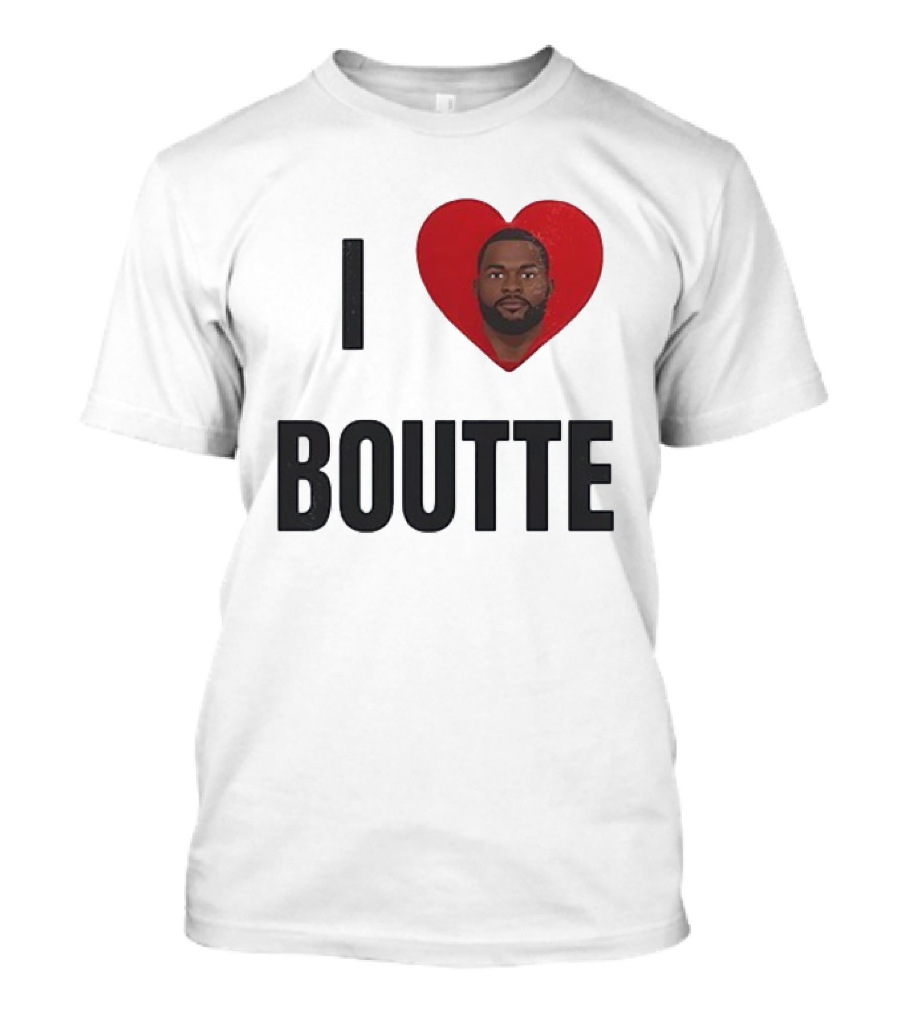 I Love Boutte New England Patriots Kayshon Boutte T-Shirt