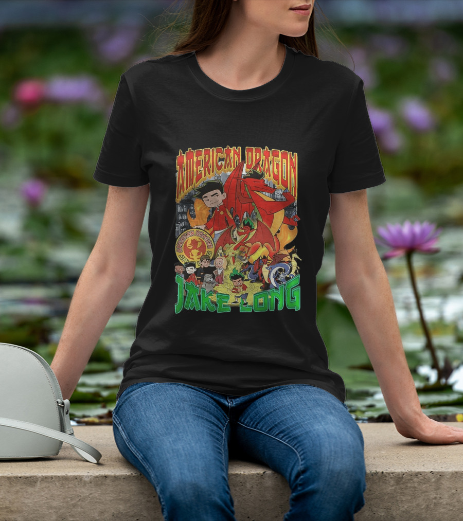 American Dragon Jake Long Disney Characters Cartoon Series Fan Favorite T-Shirt