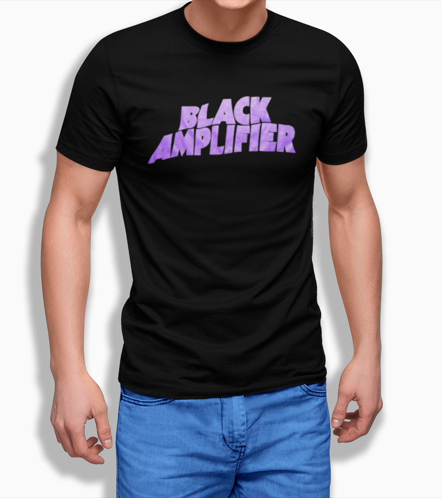 Black Amplifier Purple T-Shirt