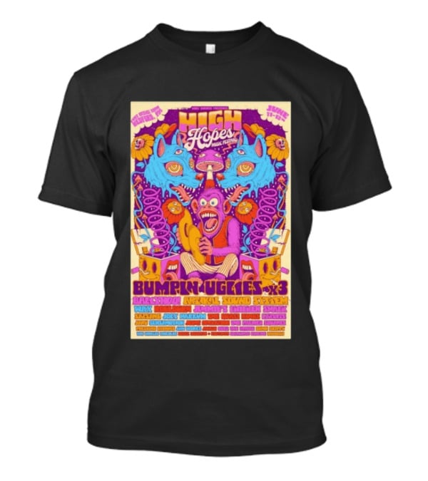 High Hopes Music Festival Bedford PA June 11 13 2026 T-Shirt