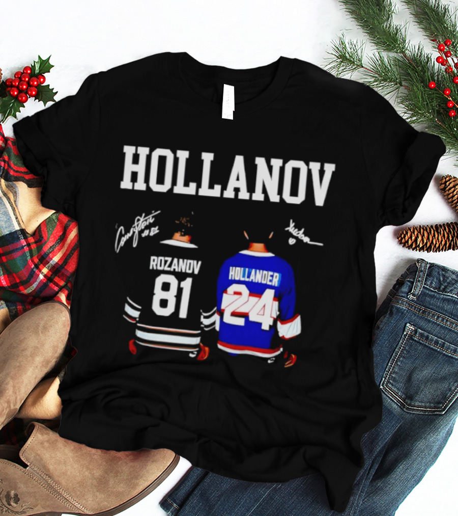 Hollanov Hollanier 81 24 Hudson Williams Connor Storrie T-Shirt
