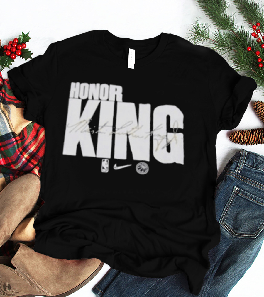 Nike Golden State Warriors Honor The King Martin Luther King Jr NBA T-Shirt