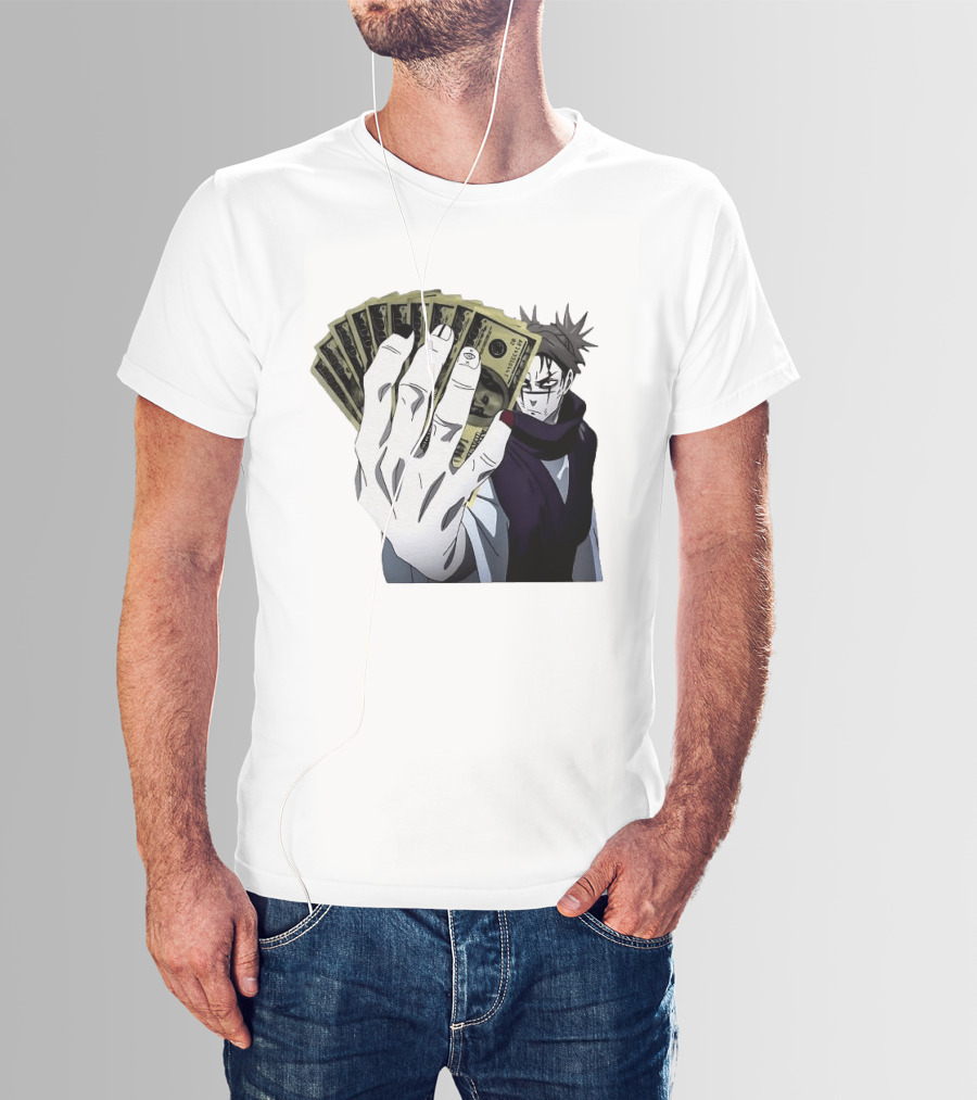 Choso Jujutsu Kaisen Money Fan Anime T-Shirt