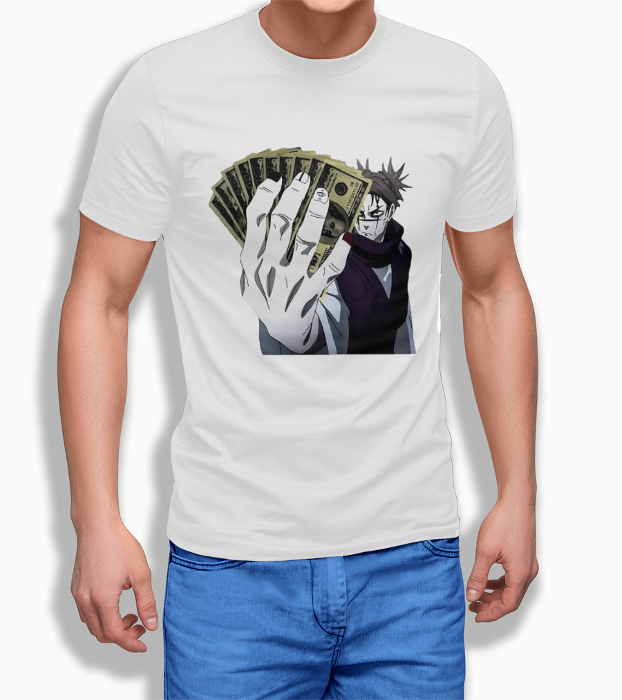 Choso Jujutsu Kaisen Money Fan Anime T-Shirt