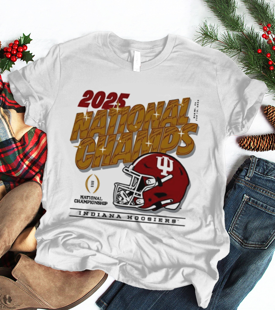 2025 National Champs Indiana Hoosiers Football Champions T-Shirt