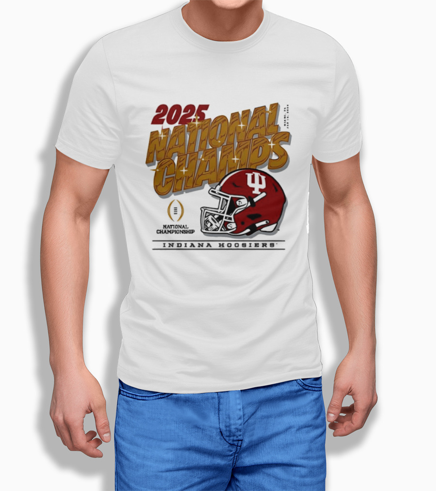 2025 National Champs Indiana Hoosiers Football Champions T-Shirt