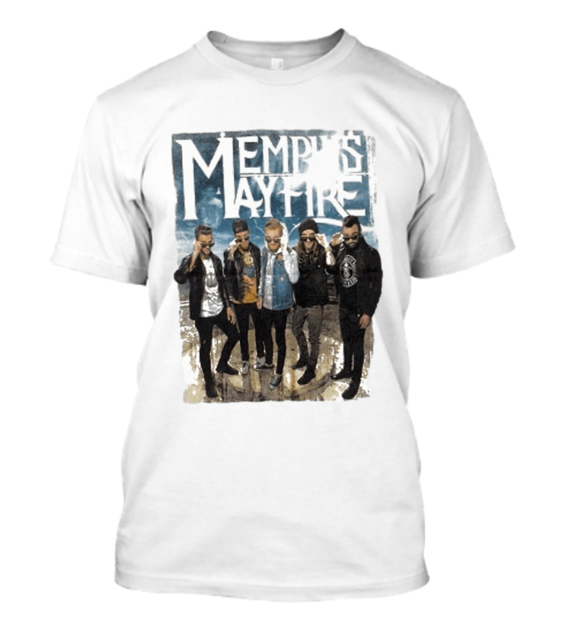 Memphis May Fire Band Sunglasses T-Shirt