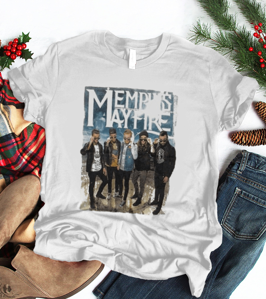 Memphis May Fire Band Sunglasses T-Shirt