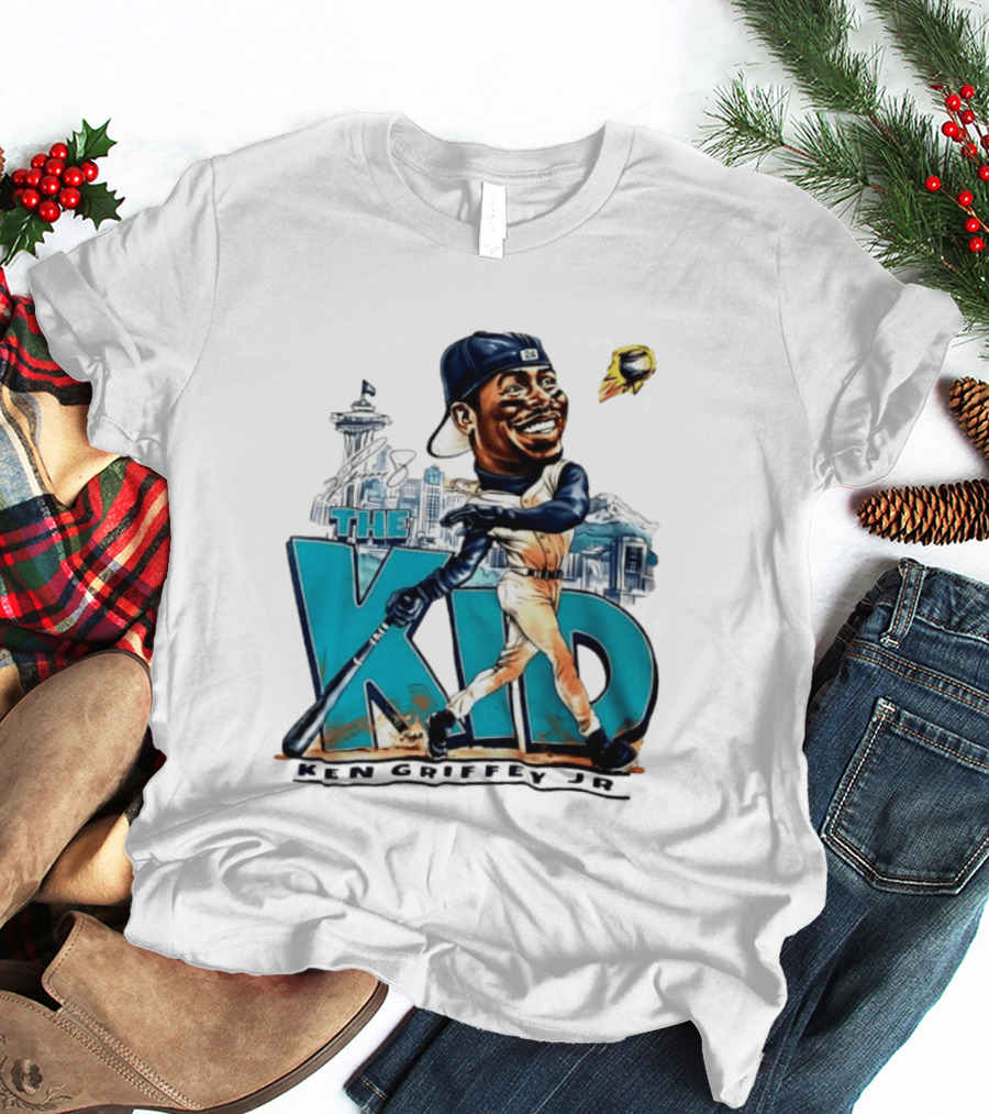 Ken Griffey Jr. The Kid Seattle Baseball Legend T-Shirt