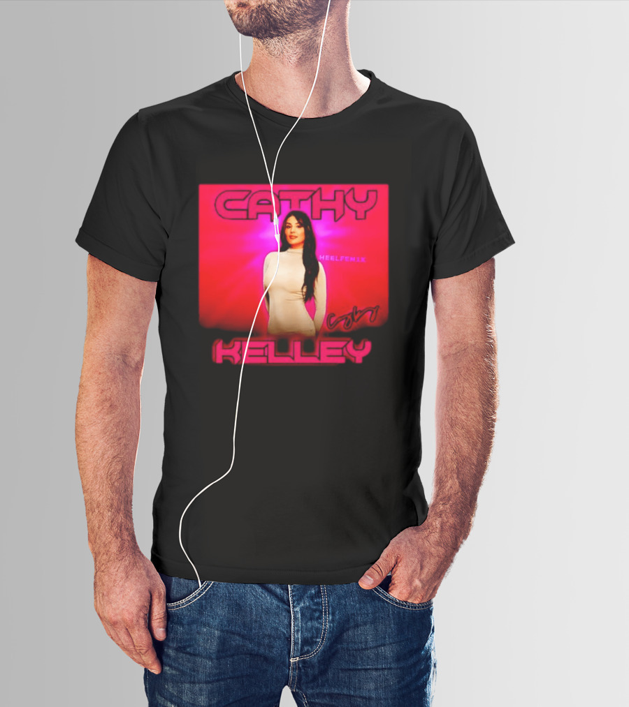 Cathy Kelley HEELFEMIX Pink T-Shirt