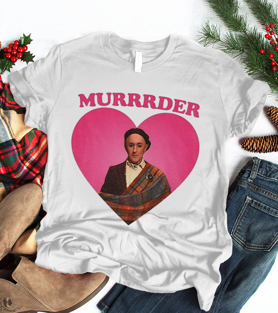 Alan Cumming Murrrder Heart Pink Love The Traitors TV Show T-Shirt