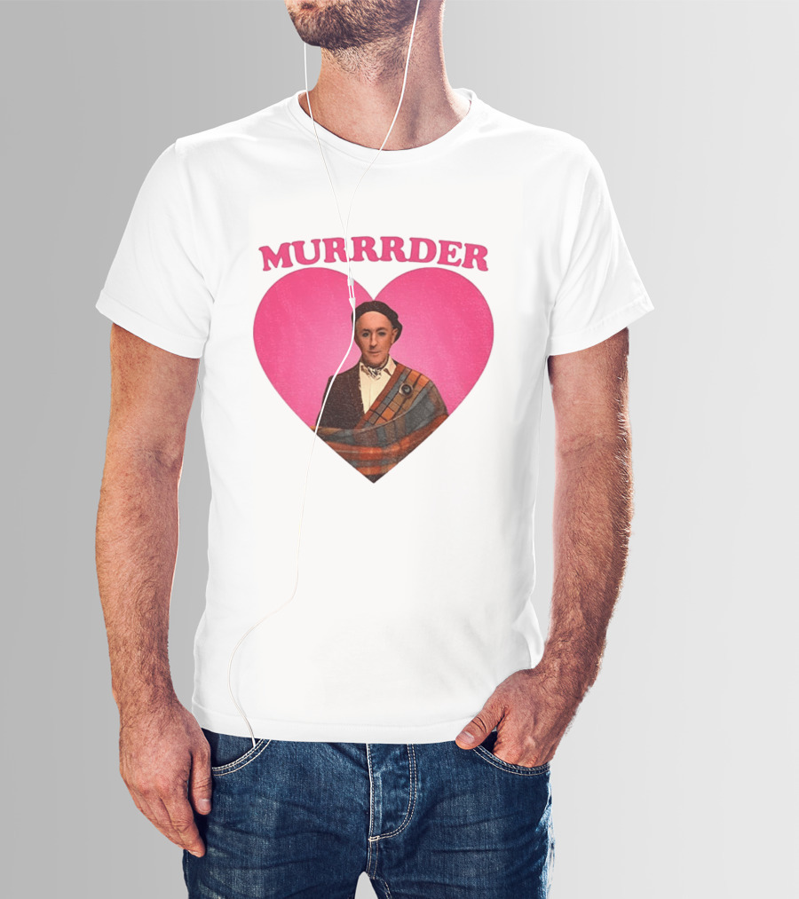 Alan Cumming Murrrder Heart Pink Love The Traitors TV Show T-Shirt