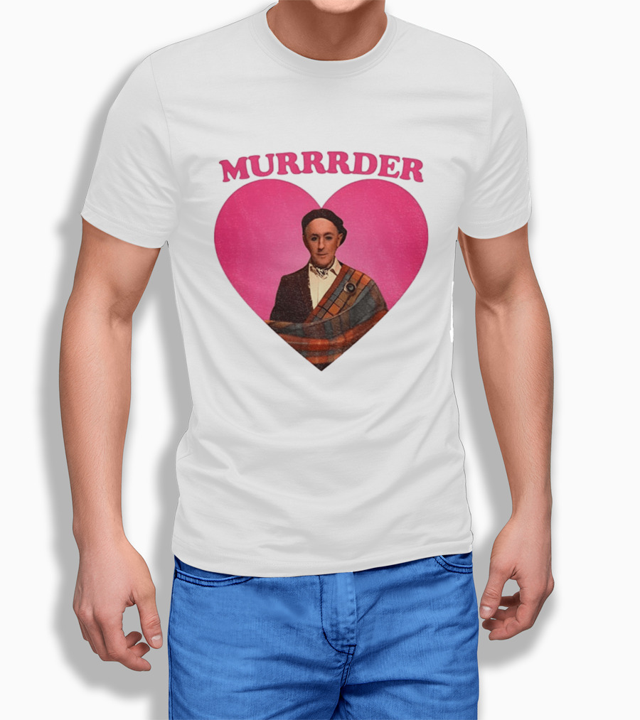Alan Cumming Murrrder Heart Pink Love The Traitors TV Show T-Shirt