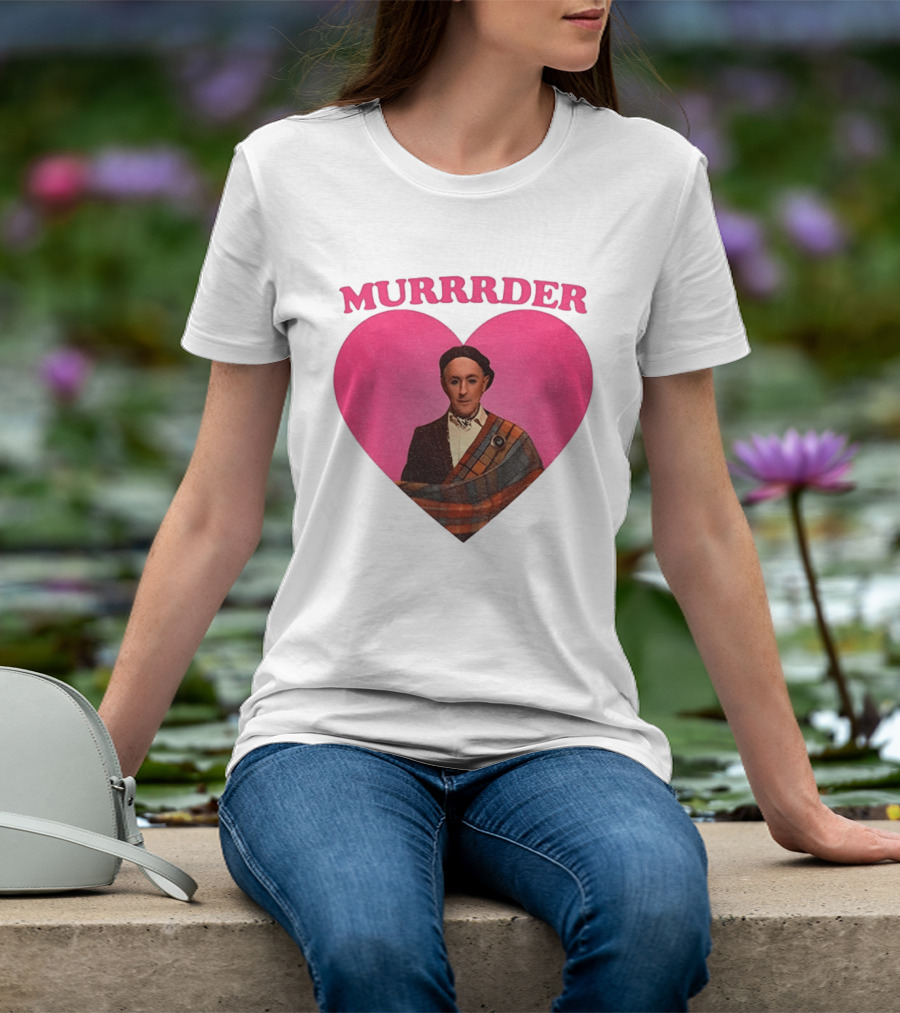 Alan Cumming Murrrder Heart Pink Love The Traitors TV Show T-Shirt
