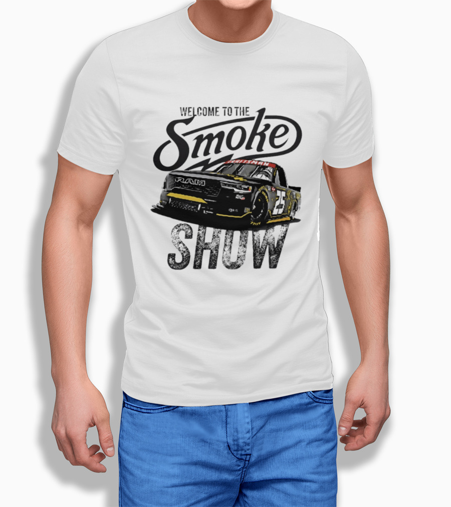 Welcome To The Smoke Show Tony Stewart Racing Truck T-Shirt