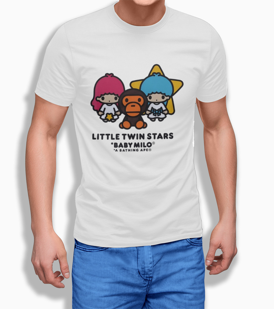 Little Twin Stars Baby Milo A Bathing Ape Collaboration T-Shirt