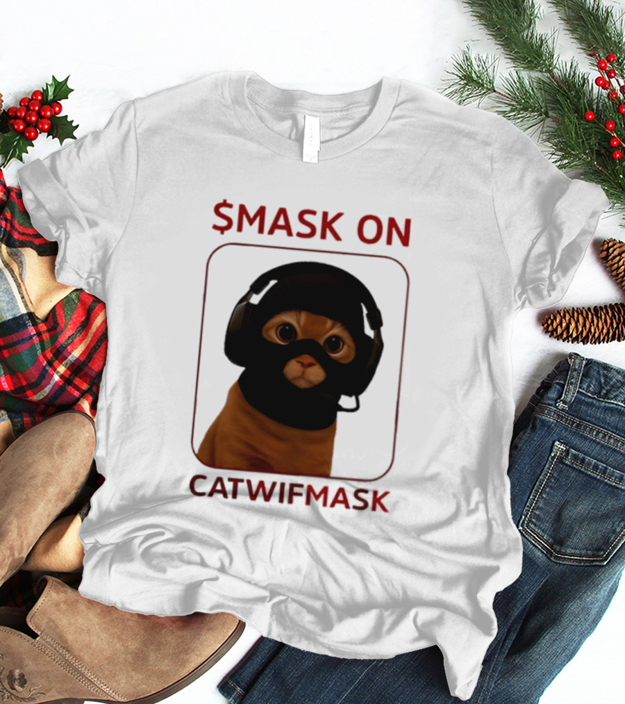 $Mask On Catwifmask T-Shirt