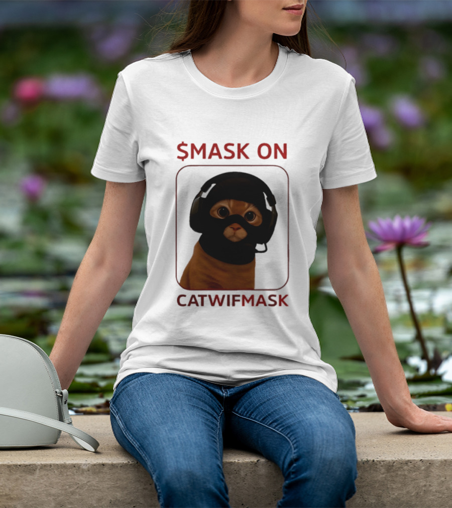 $Mask On Catwifmask T-Shirt