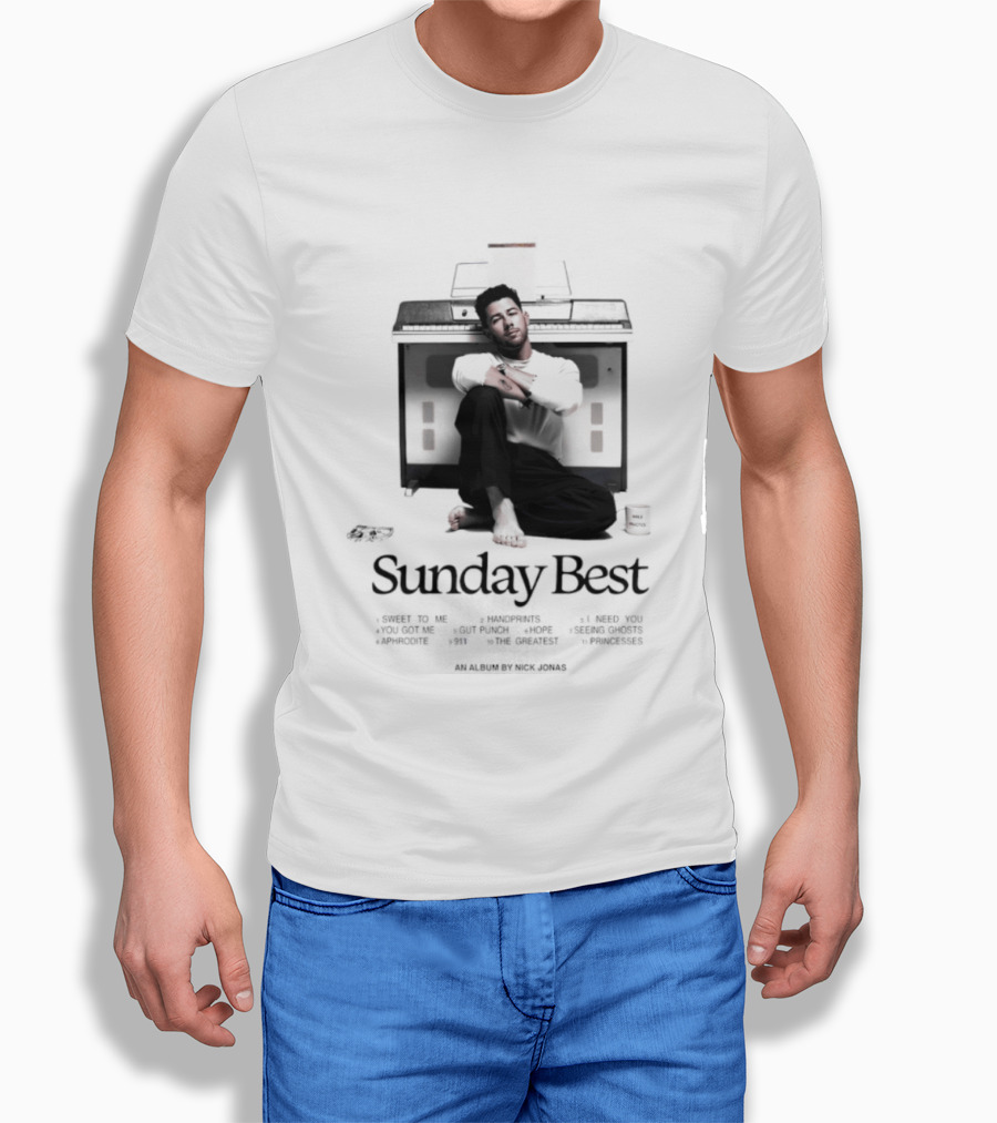 Sunday Best Nick Jonas Tracklist T-Shirt