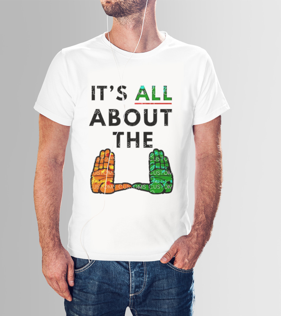 It's All About The U Miami Hurricanes Hand Gesture T-Shirt