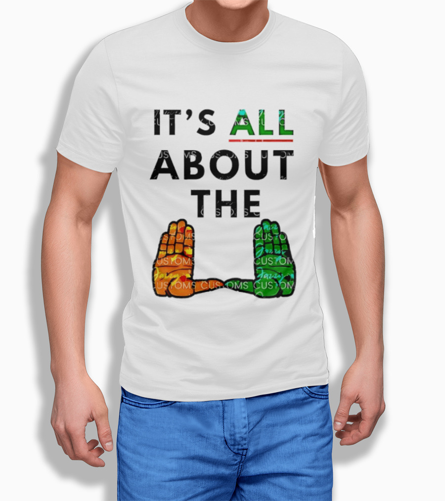 It's All About The U Miami Hurricanes Hand Gesture T-Shirt