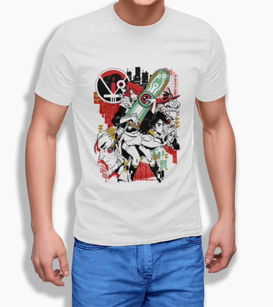 Transistor 10th Anniversary Red And Jaunt Feature T-Shirt