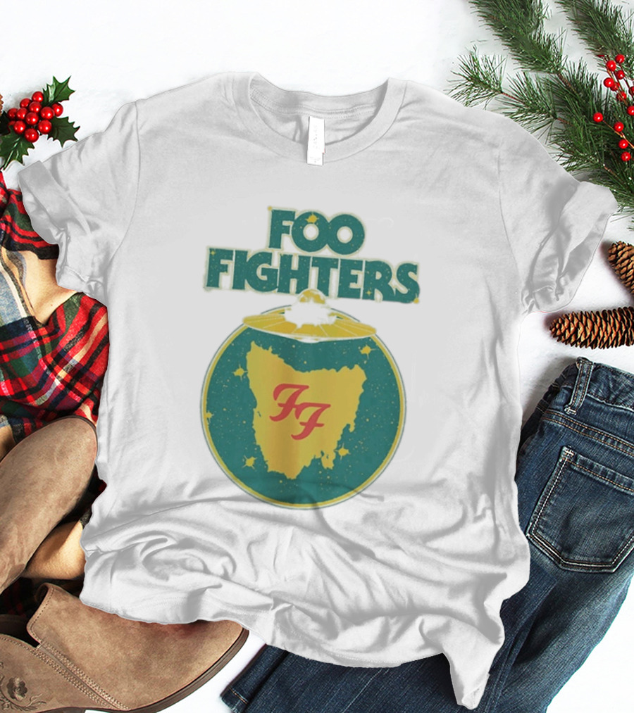 Foo Fighters Australia Tasmania 2026 Utas Stadium January 24 UFO Australia T-Shirt
