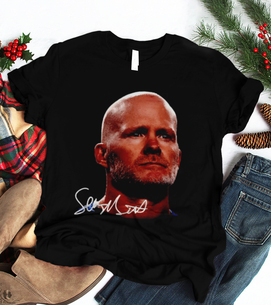 Sean McDermott Oversized Heavyweight Face Signature T-Shirt