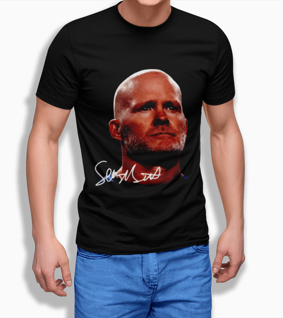 Sean McDermott Oversized Heavyweight Face Signature T-Shirt