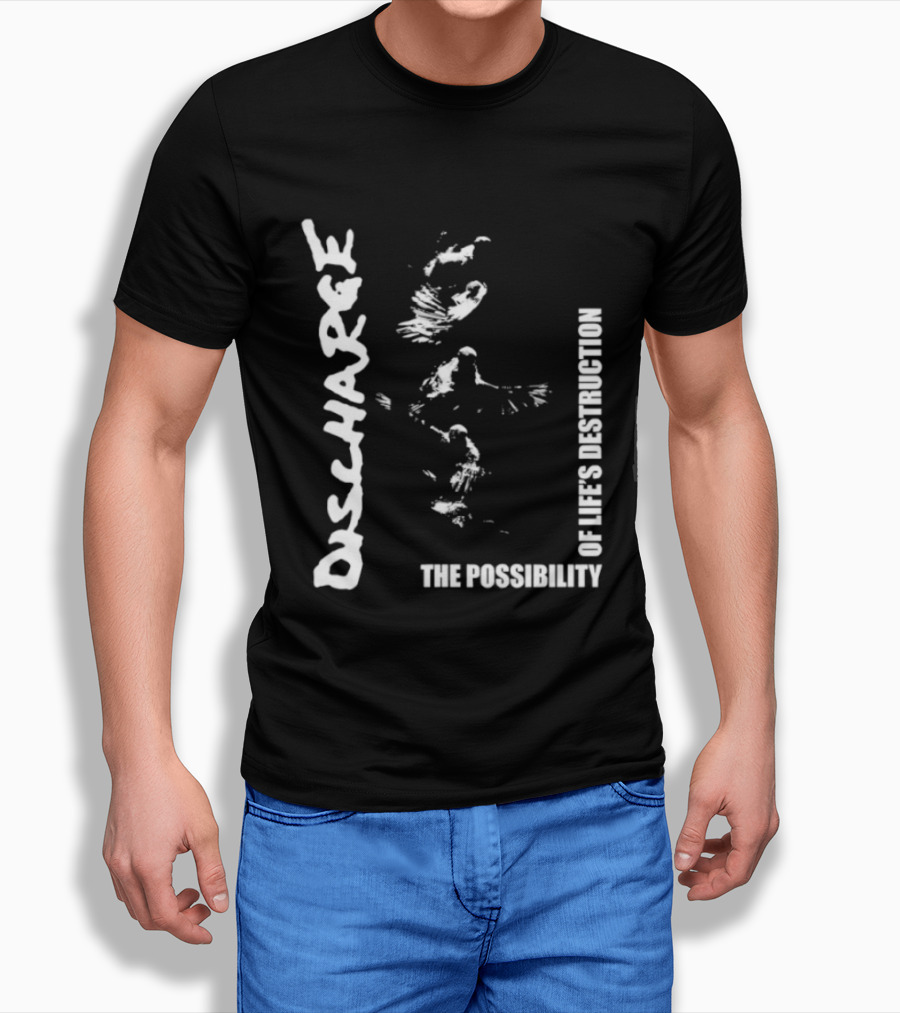 Discharge The Possibility Of Life's Destruction Face Fragmentation T-Shirt