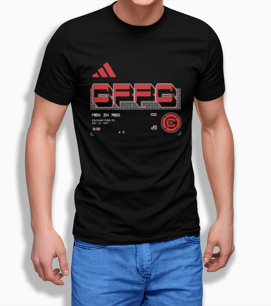 CFFC Men In Red Chicago Fire Mbekezeli Mbokazi T-Shirt